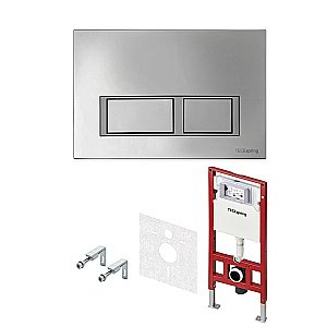 Инсталляция для унитаза TECE Spring S955201 кнопка хром купить в интернет-магазине сантехники Sanbest