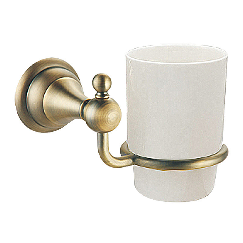 Стакан для зубных щеток Azario ELVIA AZ-91106Q бронза купить в интернет-магазине сантехники Sanbest