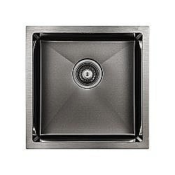 Мойка кухонная Paulmark Gerberg PM254444-GM купить в интернет-магазине сантехники Sanbest