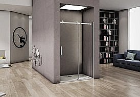 Душевая дверь Good door ALTAIR WTW-130-C-CH стекло прозрачное купить в интернет-магазине Sanbest