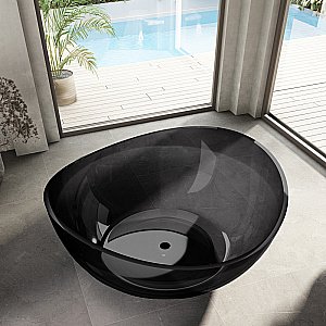 Ванна ABBER Kristall 150х150 AT9705Opal коричневая купить в интернет-магазине Sanbest