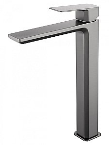 Смеситель для раковины высокий WONZON & WOGHAND DIAMOND WW-88239011-BGM темный графит купить в интернет-магазине сантехники Sanbest