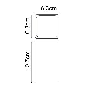 Стакан WasserKRAFT Paar K-4228 черный мрамор купить в интернет-магазине сантехники Sanbest