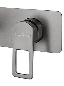 Смеситель для раковины встраиваемый WONZON & WOGHAND FRAME WW-88869010-BGM темный графит купить в интернет-магазине сантехники Sanbest