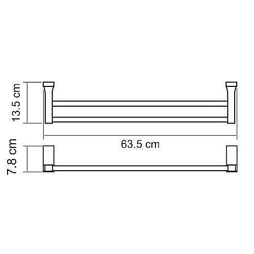 Полотенцедержатель WasserKRAFT Lopau K-6040 купить в интернет-магазине сантехники Sanbest