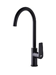 Смеситель для кухни D&K Bayern.Furth DA1522405 черный матовый купить в интернет-магазине сантехники Sanbest