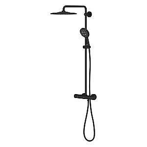 Душевая система Grohe Rainshower SmartActive 310 22119KF0 фантомный черный купить в интернет-магазине сантехники Sanbest