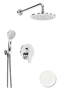 Душевая система Cezares NAUTIC-DSIP-BIO белая матовая купить в интернет-магазине сантехники Sanbest