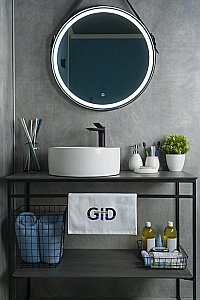 Раковина накладная Gid Esfera 40 N9011 51105 белая купить в интернет-магазине Sanbest