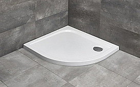 Душевой поддон Radaway Delos E 100x90 SDE1090-01L белый левый купить в интернет-магазине сантехники Sanbest