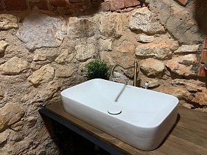 Раковина накладная Pestan Fluenta Round Washbasin 40008299 купить в интернет-магазине Sanbest