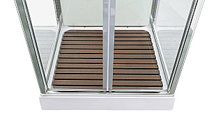 Душевая кабина AvaCan V Серия V2080LED 80х80 с гидромассажем, с подсветкой купить в интернет-магазине Sanbest