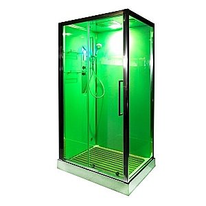 Душевая кабина DTO Серия Z Z120 KERAVA с электрикой 120x90 купить в интернет-магазине Sanbest