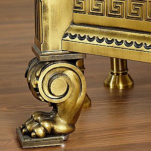 Ванна Migliore Impero Affusto 26341 180х87 белая,бронза купить в интернет-магазине Sanbest