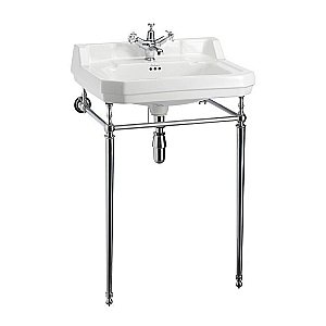 Консоль с раковиной Burlington Edwardian B5 1TH для ванной в интернет-магазине сантехники Sanbest