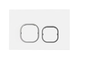 Кнопка для инсталляции WeltWasser WW BAMBERG WT белая купить в интернет-магазине сантехники Sanbest