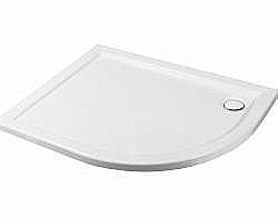 Душевой поддон Эстет Омега 100х80 белый левый купить в интернет-магазине сантехники Sanbest