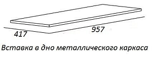 Консоль с раковиной Cezares Cadro 100 тумба черная для ванной в интернет-магазине сантехники Sanbest