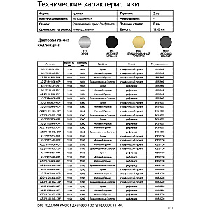 Душевое ограждение Azario Walk-in 90 AZ-271-90-BGL-CRF стекло рифленое/профиль брашированное золото купить в интернет-магазине Sanbest