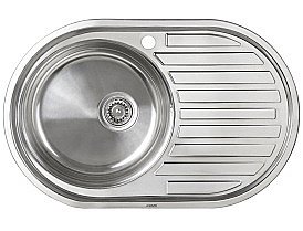 Мойка кухонная Kaiser KSS-7750 хром купить в интернет-магазине сантехники Sanbest