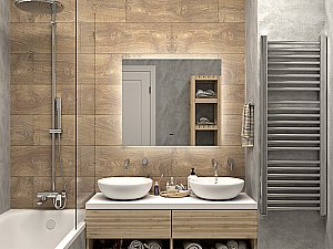 Зеркало Misty Нембус 80 НЕМ-02-80/70-14 в ванную от интернет-магазине сантехники Sanbest