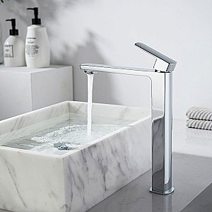 Смеситель для раковины Vincea Next VBF-1N2CH хром купить в интернет-магазине сантехники Sanbest