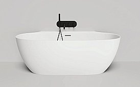 Ванна Salini Alda Wall S-Sense 170х90 101915G белая купить в интернет-магазине Sanbest