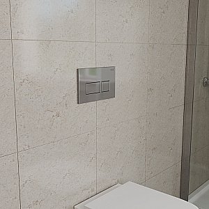 Кнопка для инсталляции D&K Berlin DB1439001 хром купить в интернет-магазине сантехники Sanbest