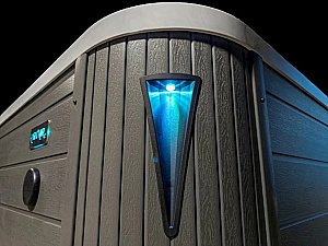 Минибассейн Радомир Март 1-30-0-0-9-360 230х230, с термочехлом и панелями цвет серый купить в интернет-магазине Sanbest