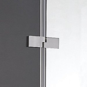 Душевой уголок Cezares Bergamo 100х100 BERGAMO-R-2-100-ARCO-C-Cr-IV стекло прозрачное/профиль хром купить в интернет-магазине Sanbest