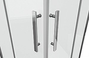 Душевой уголок Bravat STREAM BS090.2204S 90х90 стекло прозрачное/профиль хром купить в интернет-магазине Sanbest