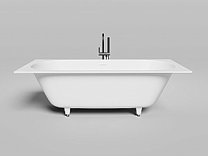 Ванна Salini Ornella AXIS KIT S-Stone 190х90 103522M белая матовая купить в интернет-магазине Sanbest