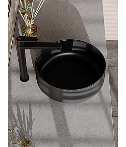 Cмеситель для раковины Agger Sweet A2712144 черный матовый купить в интернет-магазине сантехники Sanbest