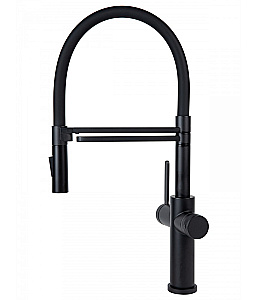 Смеситель для кухни Agger Elegant A3252544 черный матовый купить в интернет-магазине сантехники Sanbest