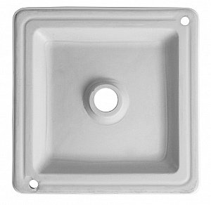 Раковина накладная Orange 39 B02-385w белая купить в интернет-магазине Sanbest