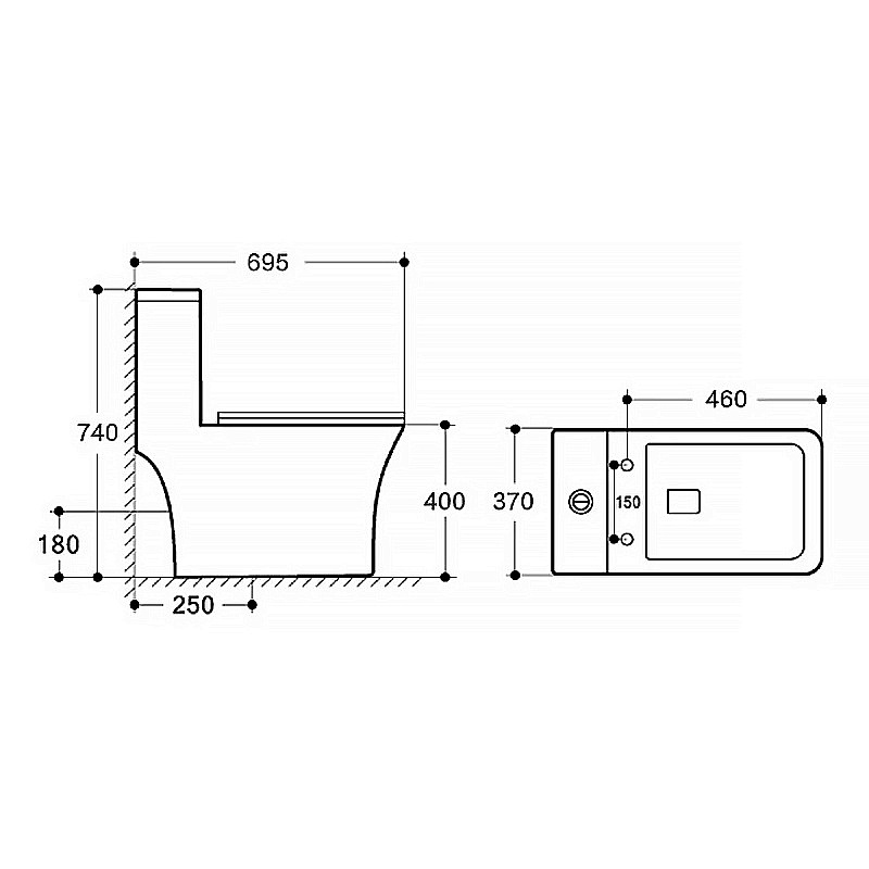 Инсталляция для унитаза Azario AZ-8010-1000 купить в интернет-магазине сантехники Sanbest
