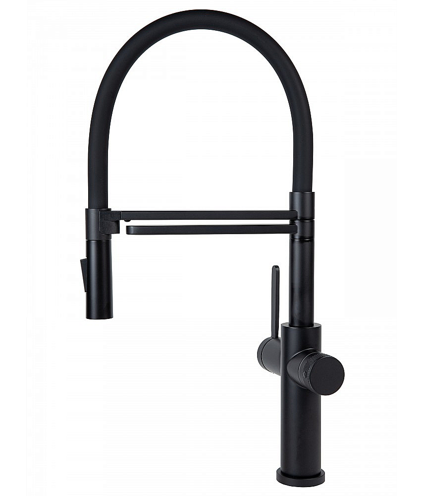 Смеситель для кухни Agger Elegant A3252544 черный матовый купить в интернет-магазине сантехники Sanbest