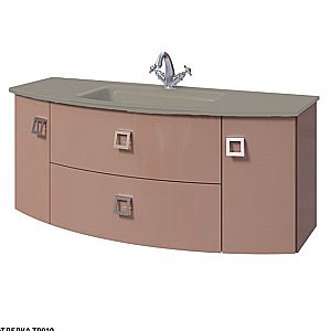 Тумба с раковиной Caprigo Legato 120 2 ящика/цвет на заказ для ванной в интернет-магазине Sanbest