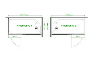 Душевой уголок Royal Bath RB 70х140 HPVD-C-CH стекло матовое/профиль хром купить в интернет-магазине Sanbest