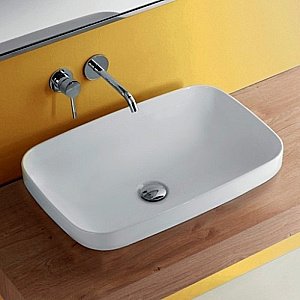 Раковина Kerasan Tribeca 60 514330 белая матовая купить в интернет-магазине Sanbest