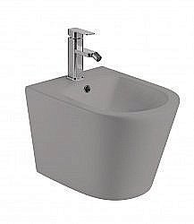 Биде подвесное WeltWasser SALZBACH 005MT-GR серый матовый купить в интернет-магазине Sanbest