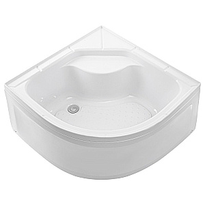 Душевая кабина River NARA ECO XL 80/43 80х80 стекло прозрачное/профиль хром купить в интернет-магазине Sanbest