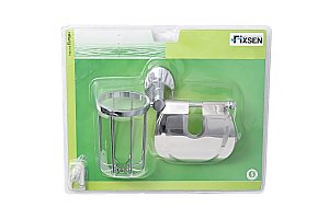 Держатель туалетной бумаги FIXSEN Europa FX-21809+10 купить в интернет-магазине сантехники Sanbest