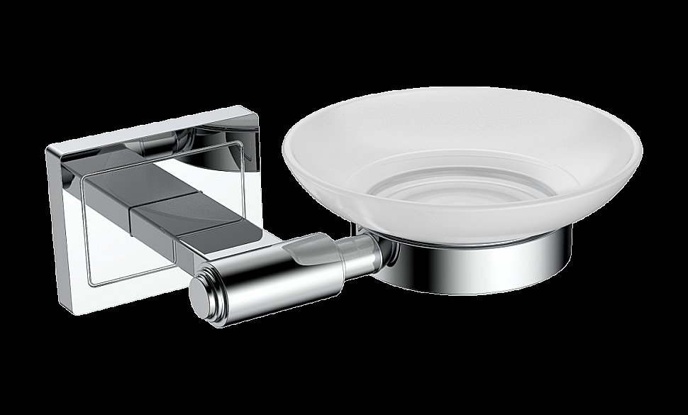 Мыльница CeramaLux Gamma 12304 хром купить в интернет-магазине сантехники Sanbest