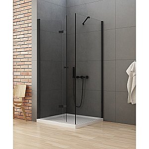 Душевой уголок NEW TRENDY NEW SOLEO BLACK 70x120 стекло прозрачное/профиль черный купить в интернет-магазине Sanbest