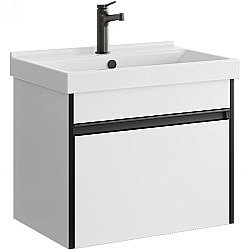 Тумба под раковину Aqwella Urban 60 URB0106W белая купить в интернет-магазине сантехники Sanbest