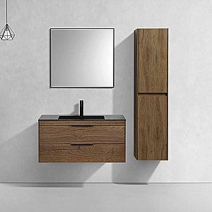 Тумба с раковиной Vincea Chiara 2D 1000 T.Oak для ванной в интернет-магазине Sanbest