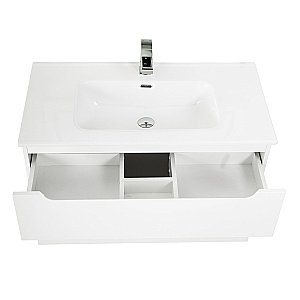 Тумба с раковиной Belbagno ETNA 80 белая для ванной в интернет-магазине Sanbest
