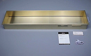 Скрытая настенная ниша Abber Nischen AN3006G золото матовое купить в интернет-магазине сантехники Sanbest