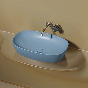 Раковина Ceramica Nova Element 60 CN6049ML голубая матовая купить в интернет-магазине Sanbest
